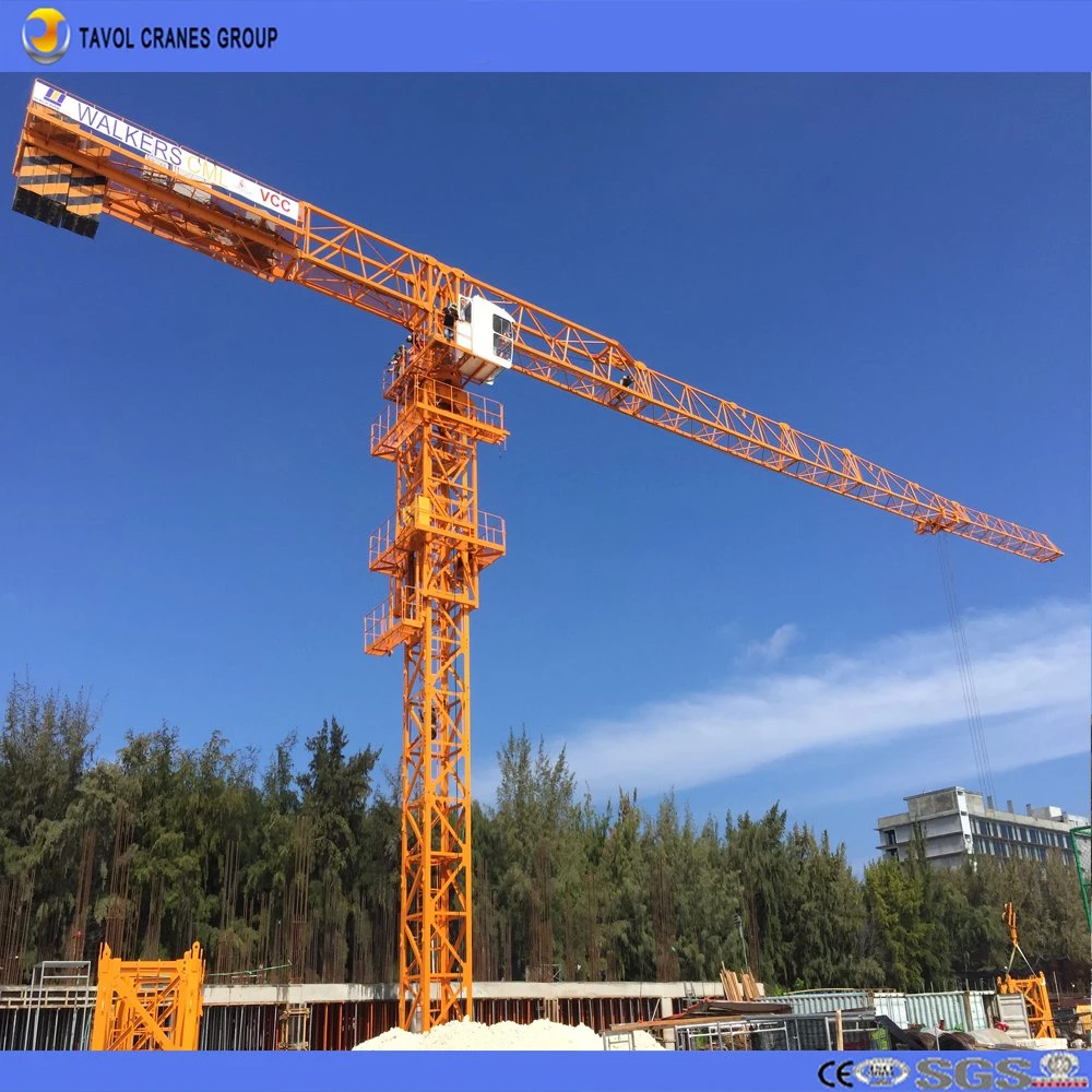 Self Erecting Tower Crane Flat Top Crane PT125 (6018)